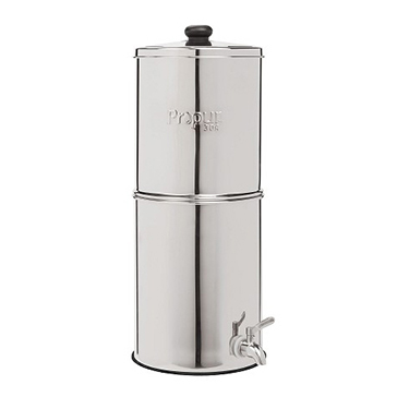 Propur Brushed ProOne Big+ Gravity Water System with 2 ProOne G2.0